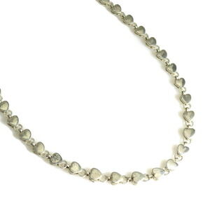 Tiffany Puff Heart Necklace Silver